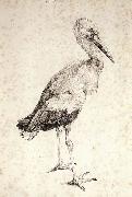 Albrecht Durer The Stork oil